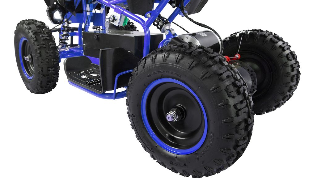 Miniquad elektrisk Racer 1000 W blå