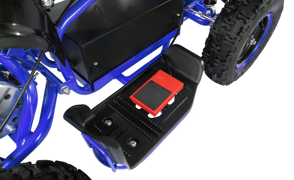 Miniquad elektrisk Racer 1000 W blå