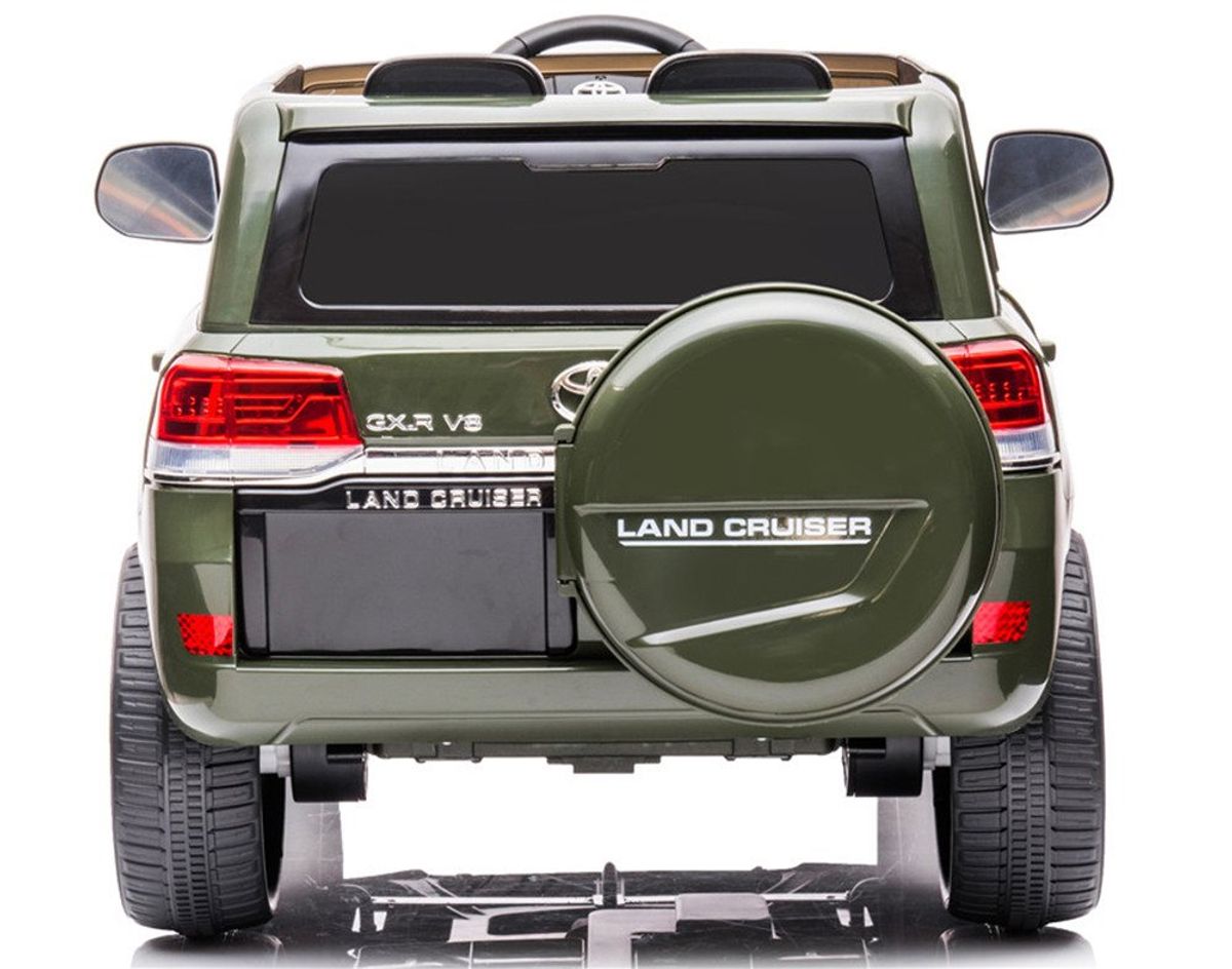 Barnebil Toyota Land Cruiser Green, 2x12V