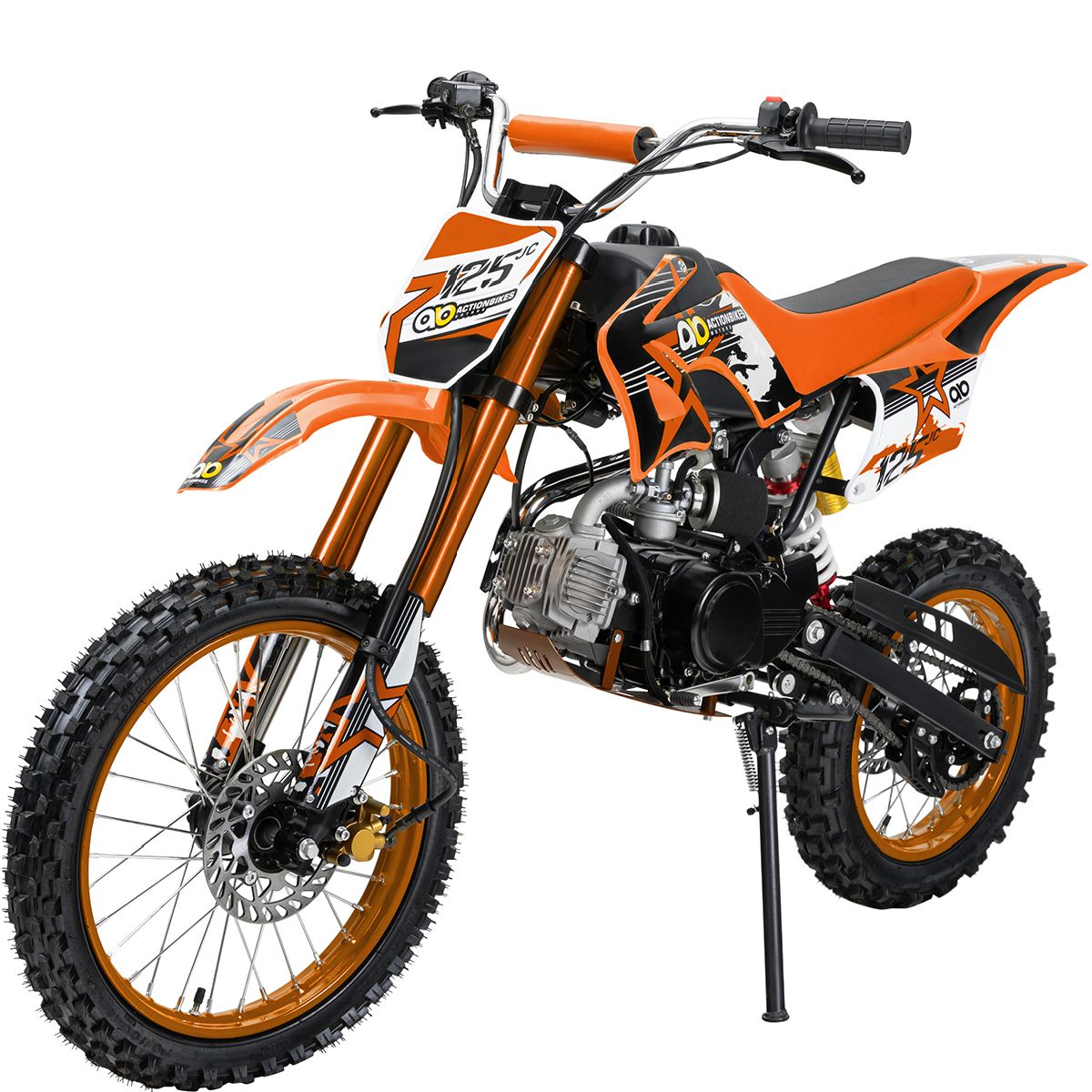 Dirtbike - Jugend Cross - JC125 cc 17/14 - oransje