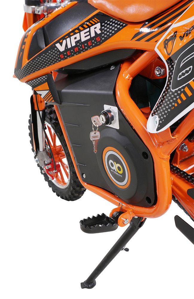Elektrisk pocket bike Viper 1000w - oransje