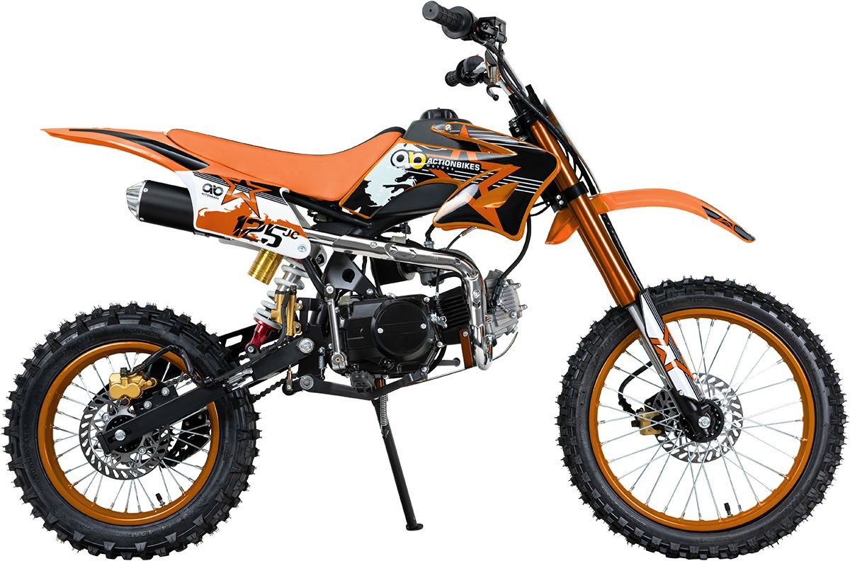 Dirtbike - Jugend Cross - JC125 cc 17/14 - oransje