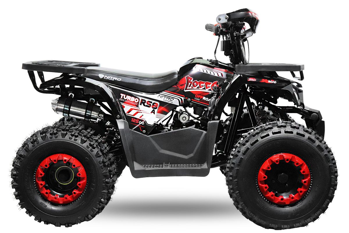 Rocco 125cc ATV automat m/revers, LED, alarm og e-start