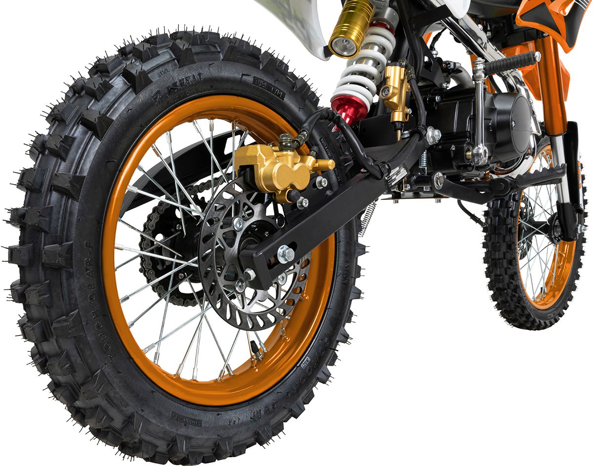 Dirtbike - Jugend Cross - JC125 cc 17/14 - oransje