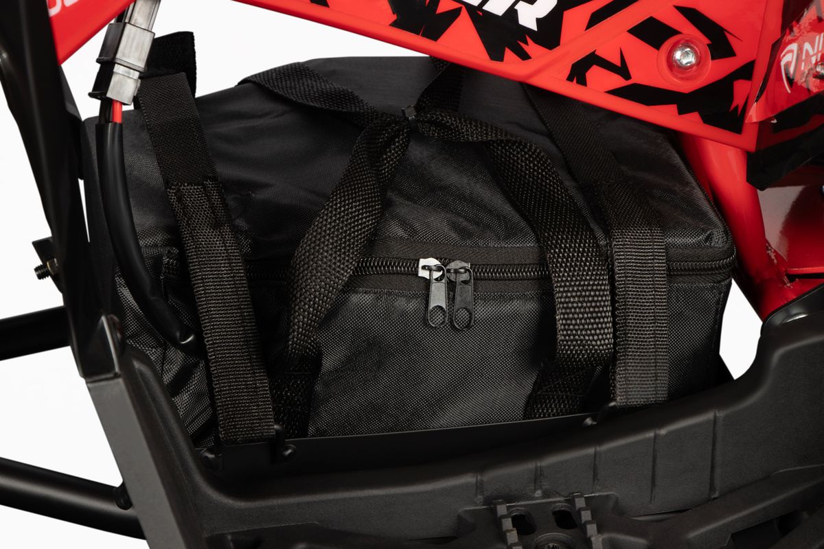 Avenger 1000W elquad med LED og batteribag