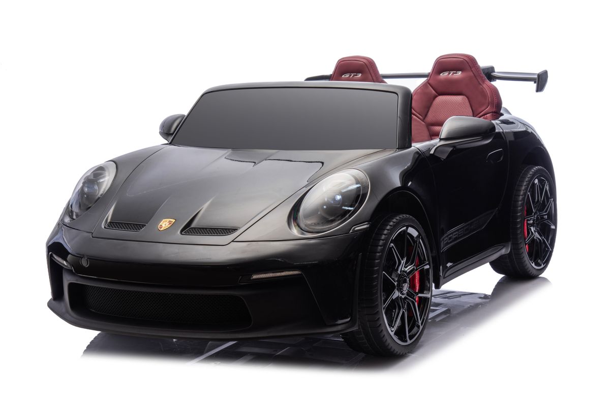 Porsche Spyder 911 GT3 to-seters elektrisk barnebil