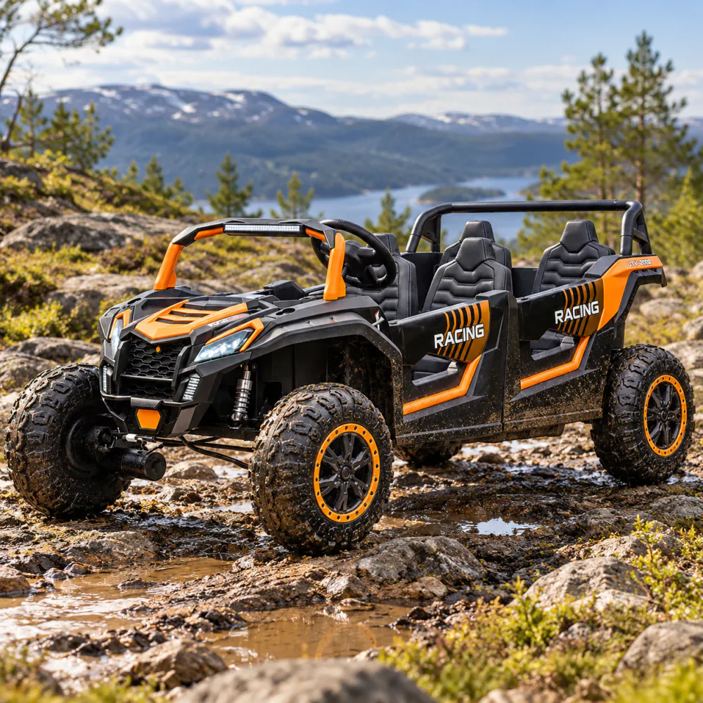 Elektrisk UTV barn - 600w premium - 4 seter