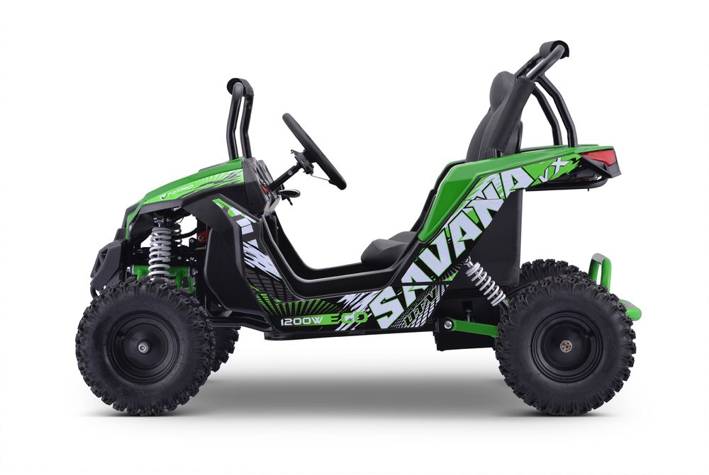 Savana 1200W el-UTV for barn med akseldrift