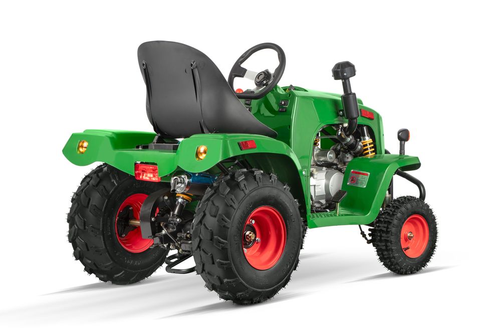 Nitro Motors 110cc barnetraktor med tilhenger el-start