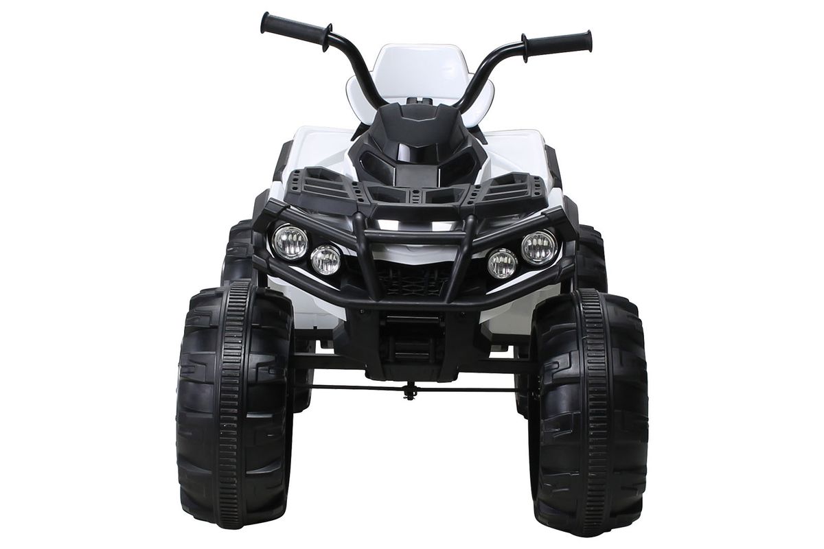Quad ATV for barn, elbil - rød/hvit