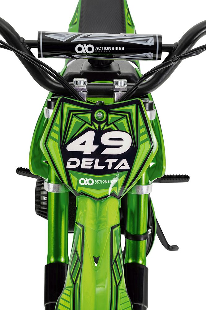 Mini Crossbike Delta 49 cc 2-takt - Grønn