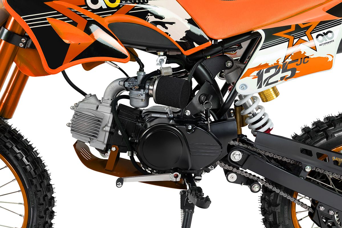 Dirtbike - Jugend Cross - JC125 cc 17/14 - oransje