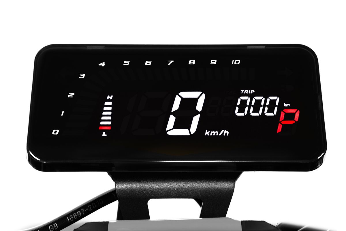 Warrior 1000W graffiti ATV med Keyless og akseldrift
