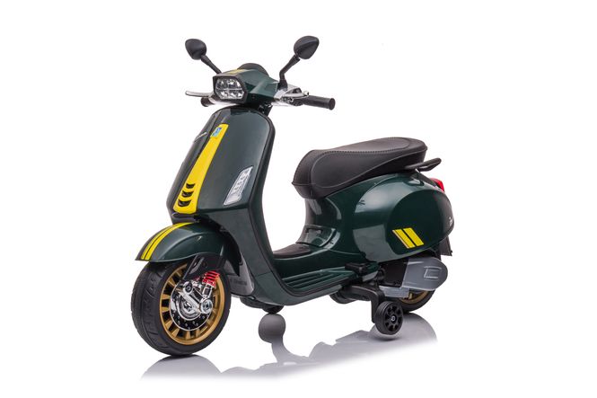 Hovedbilde Vespa Sprint elmotorsykkel barn 6V med LED og ...