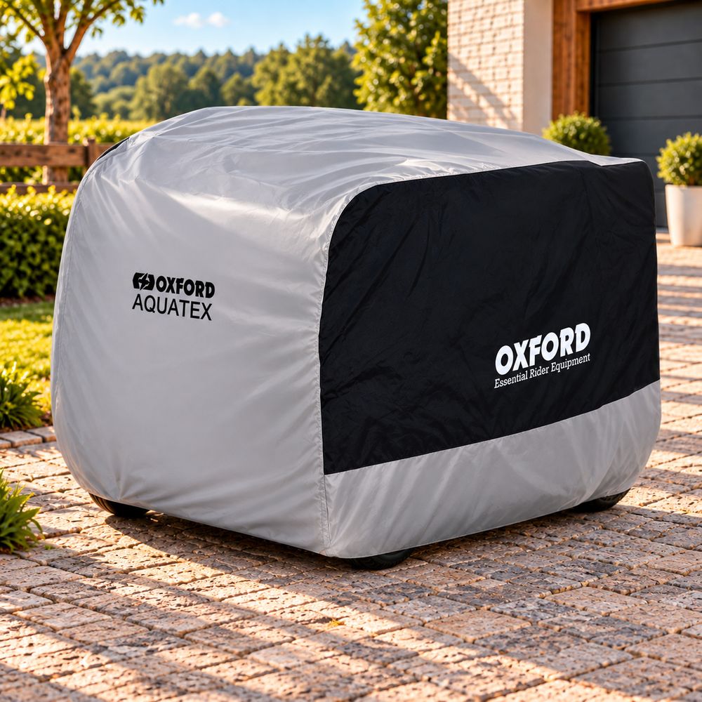 Oxford Aquatex ATV-trekk svart/sølv