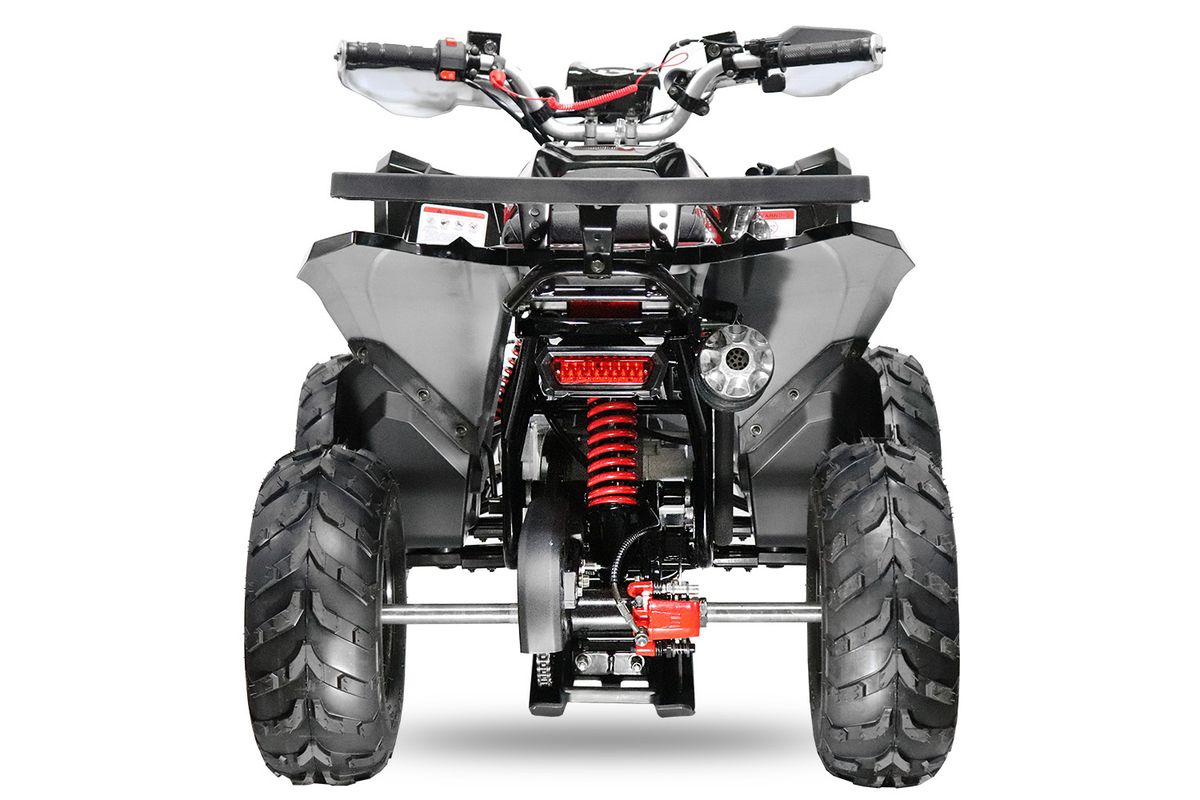 Rizzo 125cc ATV m/LED, revers og alarm – 7” dekk