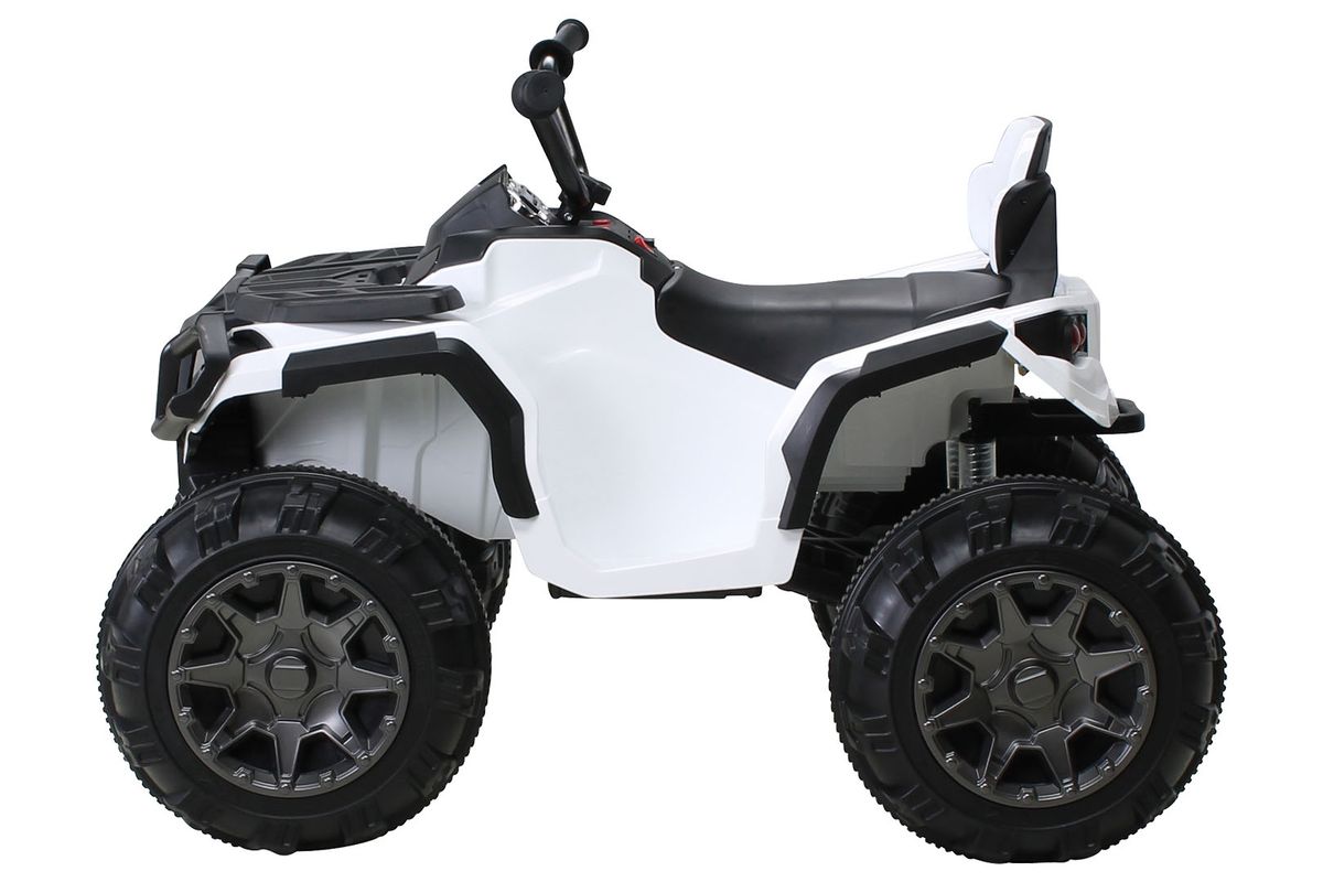 Quad ATV for barn, elbil - rød/hvit