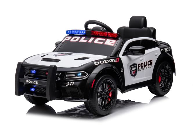 Hovedbilde Dodge Charger Police elbil barn 12V med lyd og ...