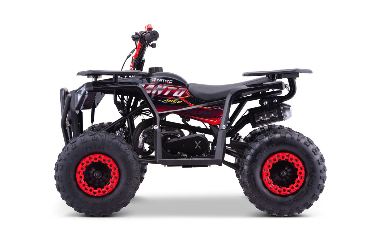 Nitro Acanto 49cc ATV DLX BTF dekk XL