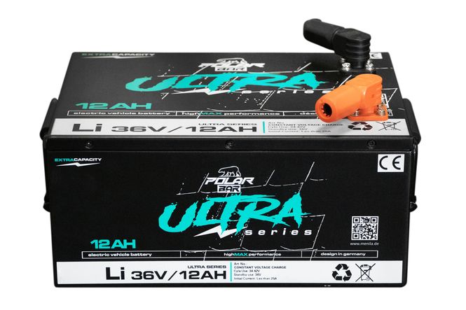 Hovedbilde Polar Bär 36V 12Ah LiFePO4 Batteri med BMS og App