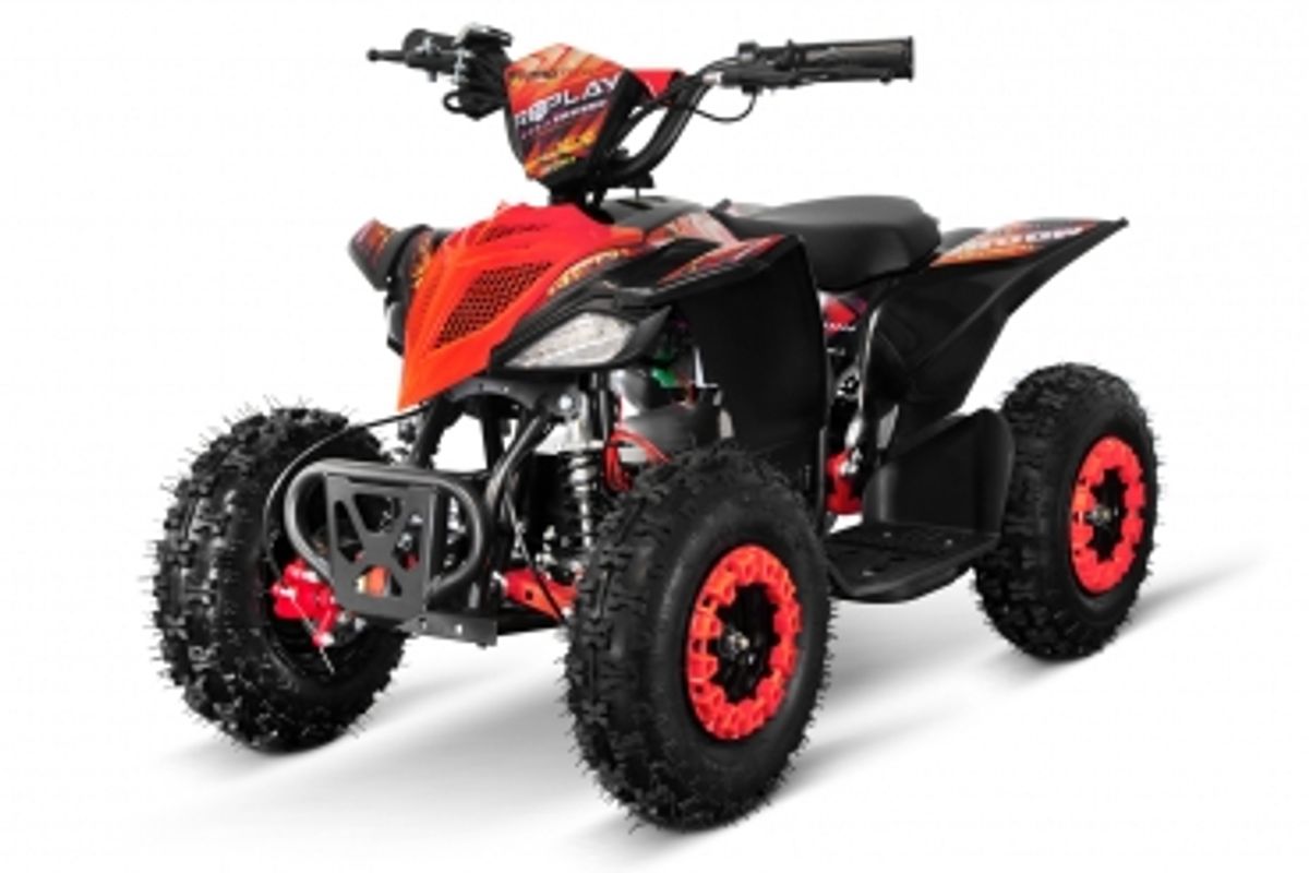 Replay Deluxe 1000W elquad med avtakbart batteri