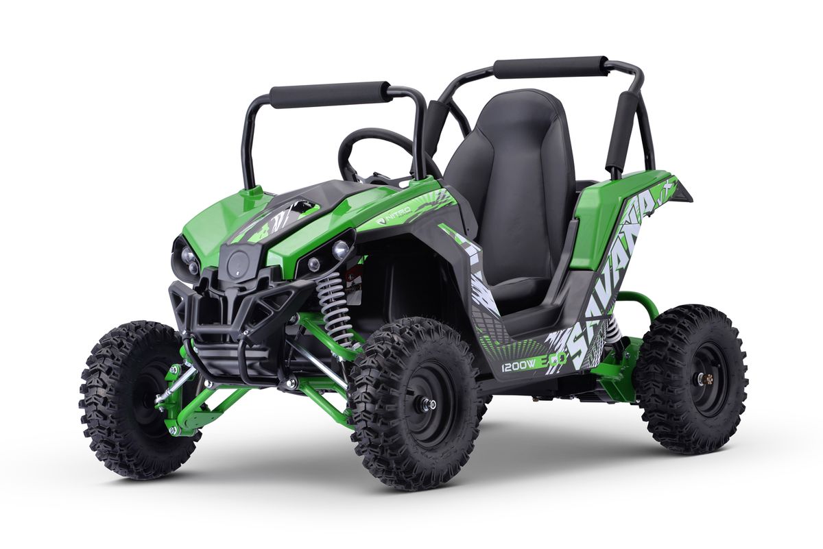Savana 1200W el-UTV for barn med akseldrift