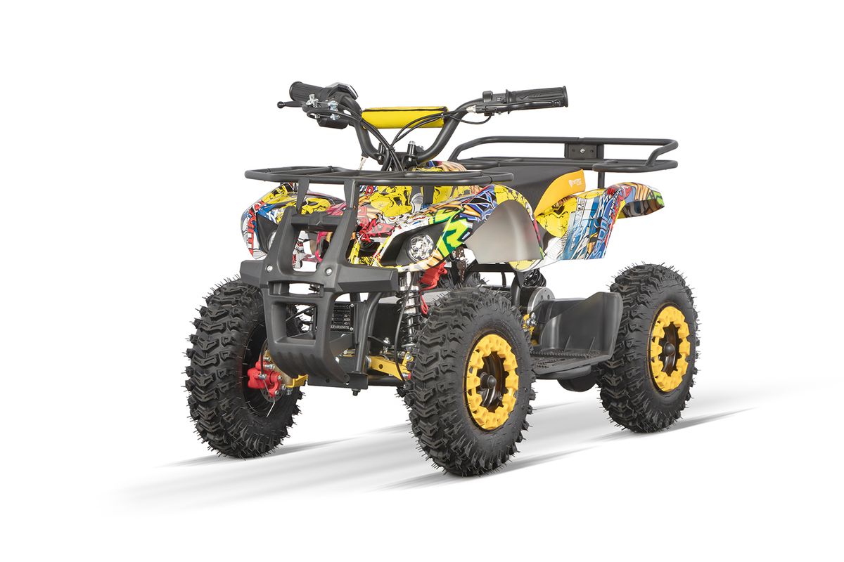 Torino 1000W ATV Graffiti m/Snowy-dekk & LED