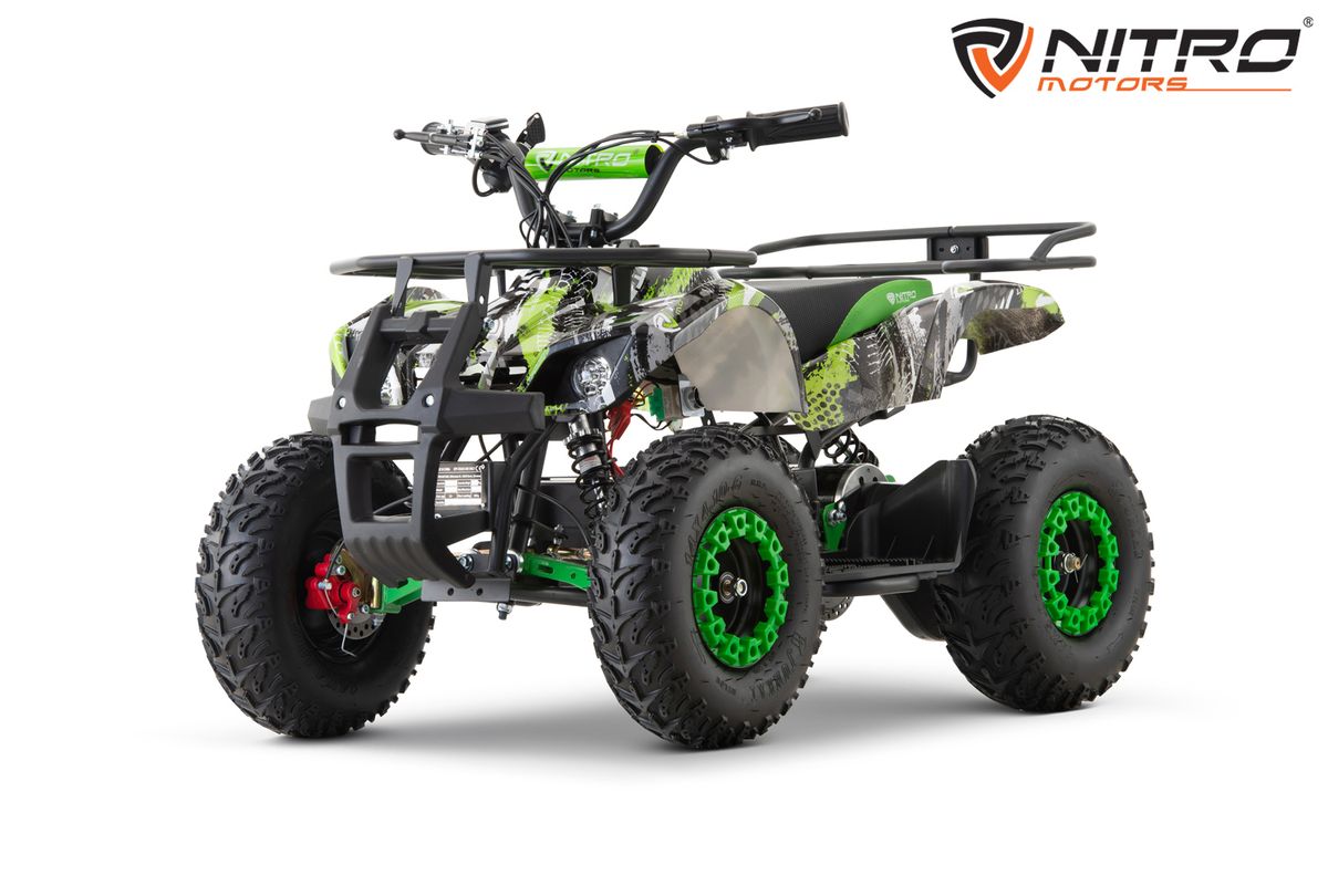 Torino 1200W Graffiti ATV m/BTF-dekk & Keyless Go