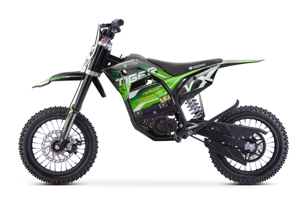 Nitro Tiger VX DLX 1000W 36V barnedirtbike 12