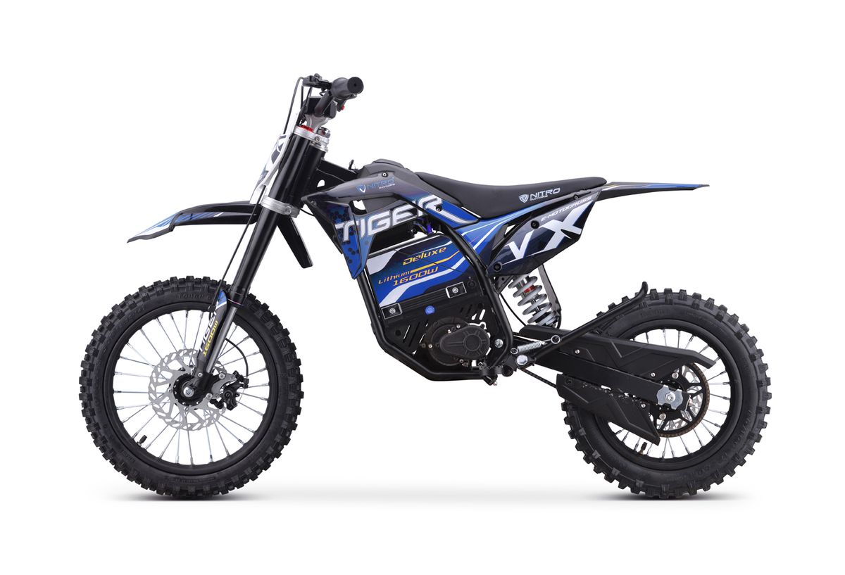 Nitro Tiger VX DLX 1600W 48V barnedirtbike 14
