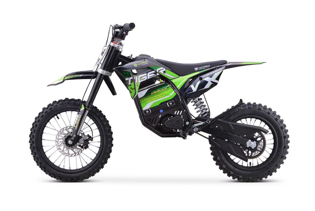 Nitro Tiger VX DLX 2000W 60V Li-Ion barnedirtbike 14