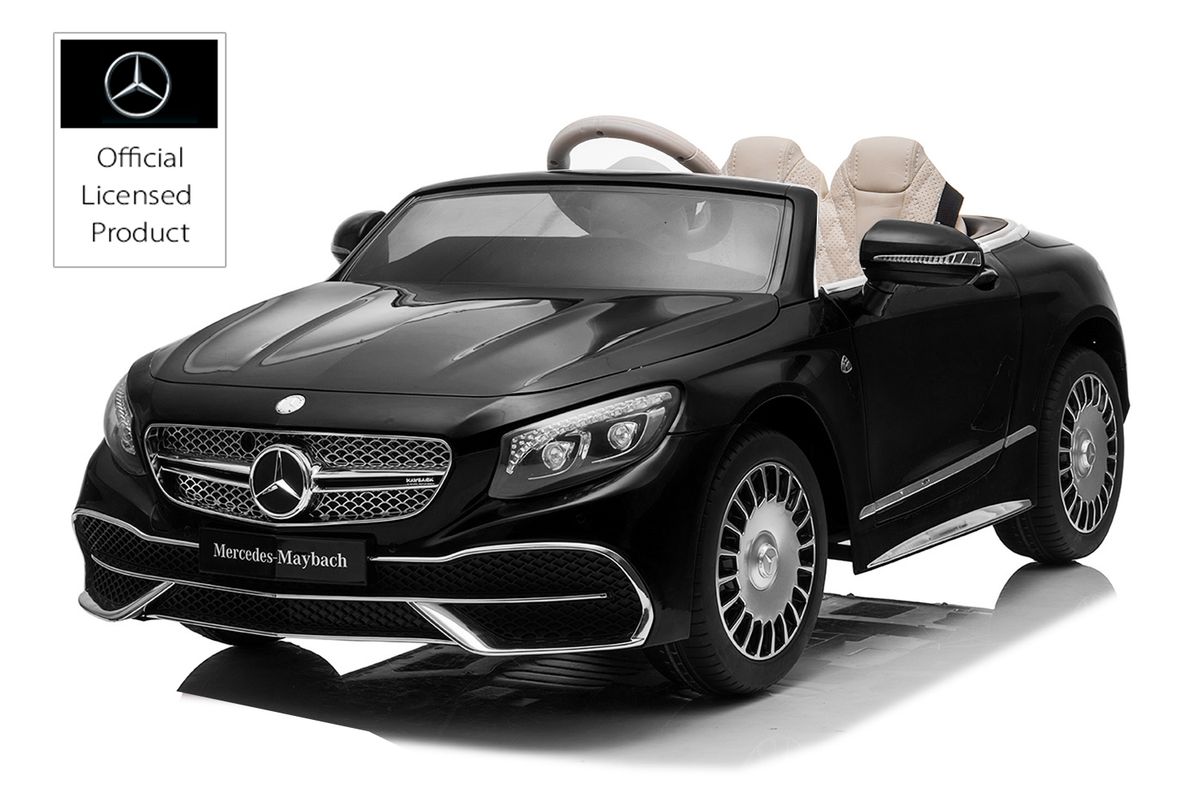 Mercedes S650 Maybach barnebil 12V lakkert med fjernkontroll
