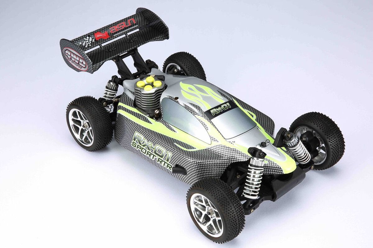 FS Racing Buggy 1/10 Spirit Nitro 4WD – 15CXP Motor