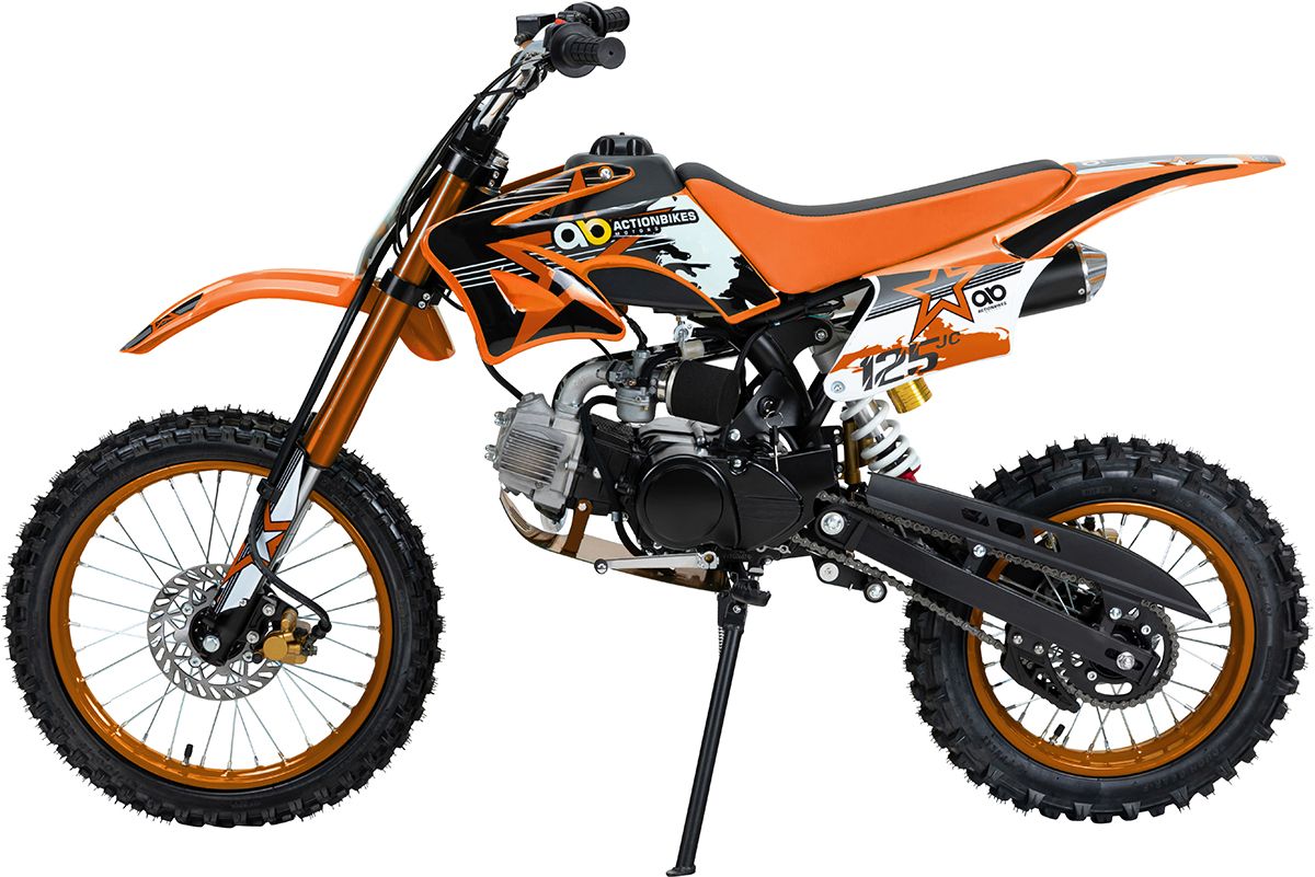 Dirtbike - Jugend Cross - JC125 cc 17/14 - oransje
