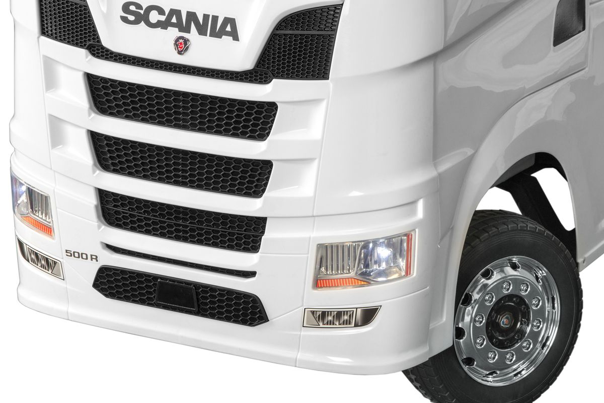 Scania 500R lastebil elbil for barn 12V 4x35W